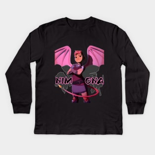 Rock the Nimona Look Kids Long Sleeve T-Shirt